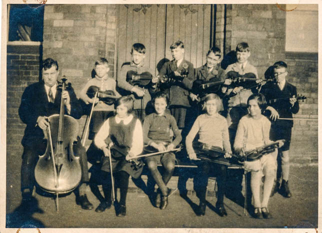 Violinists from Hambleton School