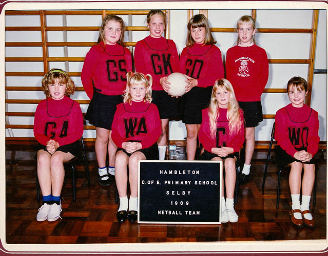 1989 Netball Team