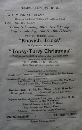 Topsy-Turvey Christmas Musical Play