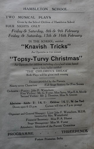 Topsy-Turvey Christmas Musical Play