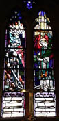 The Anson window in the South aisle