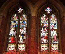 West Windows dedicated by the Smith Family