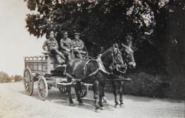 Tommy’s transport when training