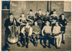 Violinists from Hambleton School