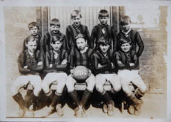 The School football team in 1921/22 season