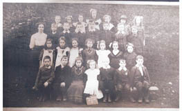 The name of this teacher in 1910 is not known but the names of the head teachers are.
