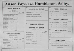 Items 58-65 in the Anson Brothers 1913 Index