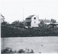 Blacksmith shop on Shop Hill demolished in May 1950