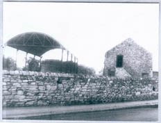 Stack yard that belonged to Garth House Farm